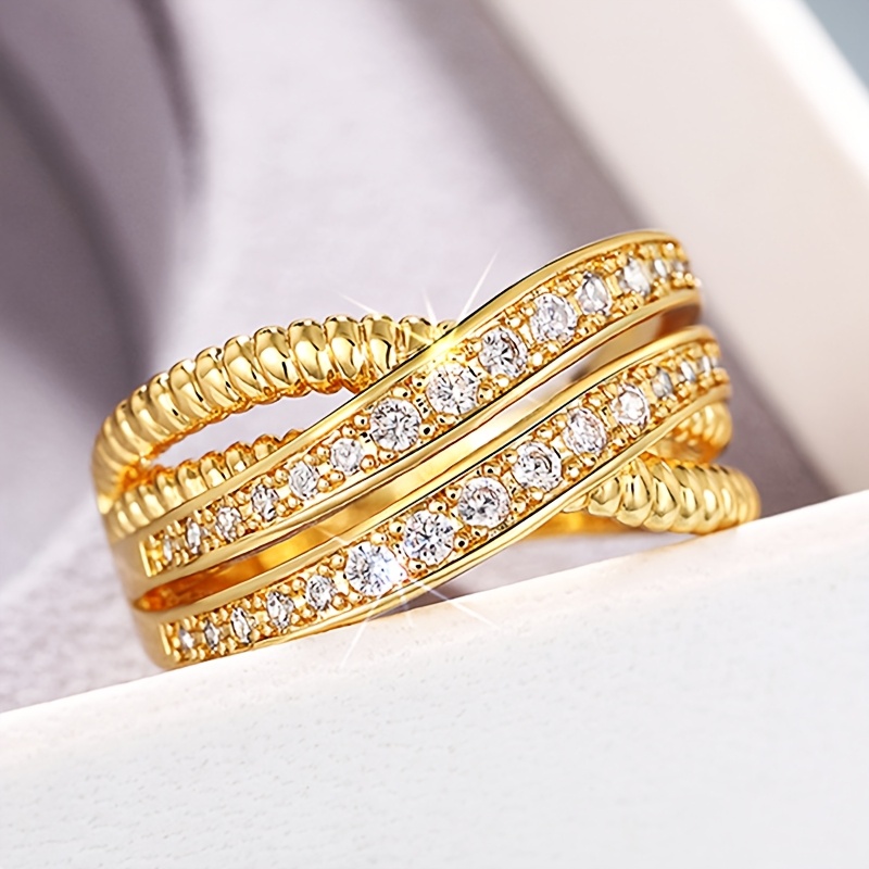 Women's Sleekly Designed Elegant Ring, Perfect for All Seasons