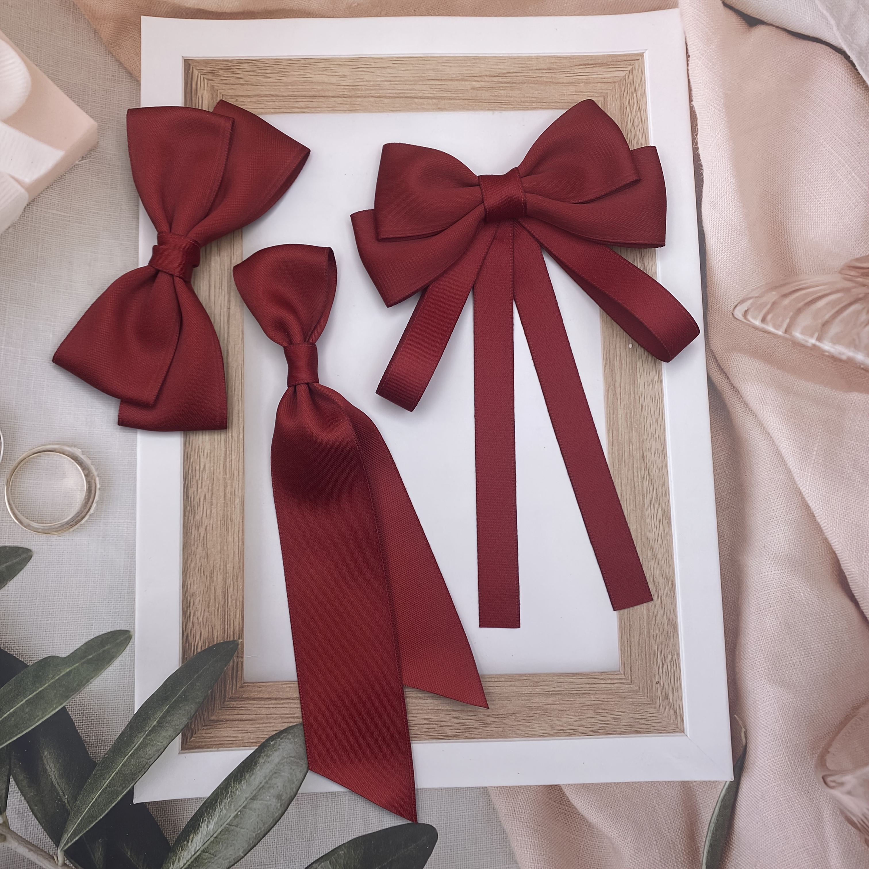 TEMU Men's 3pcs Bow Tie Set, Suit Shirt Dress Bow Flower, Black Bow Tie, Men's Casual British Style Bow Tie Accessories