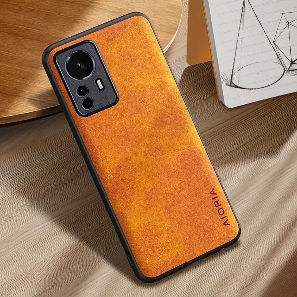 TEMU Phone Case - Case For Xiaomi 12 12t 12s 12x Premium Durable Faux Leather Phone Case