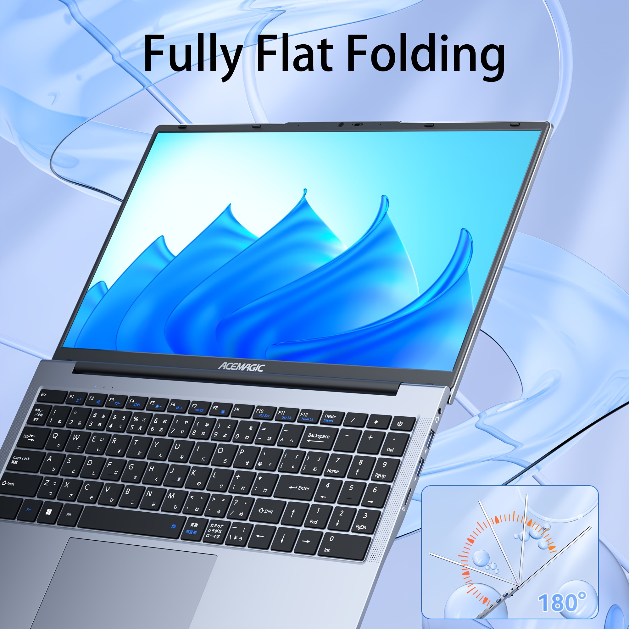 17.3-inch Full HD Gaming Laptop met een AMD Ryzen 3 4300U Quad-Core CPU (tot 3.7Ghz boost), 16GB DDR4 RAM, 512GB SSD, AMD Radeon Vega 5 Graphics, en Wi-Fi 5 connectiviteit