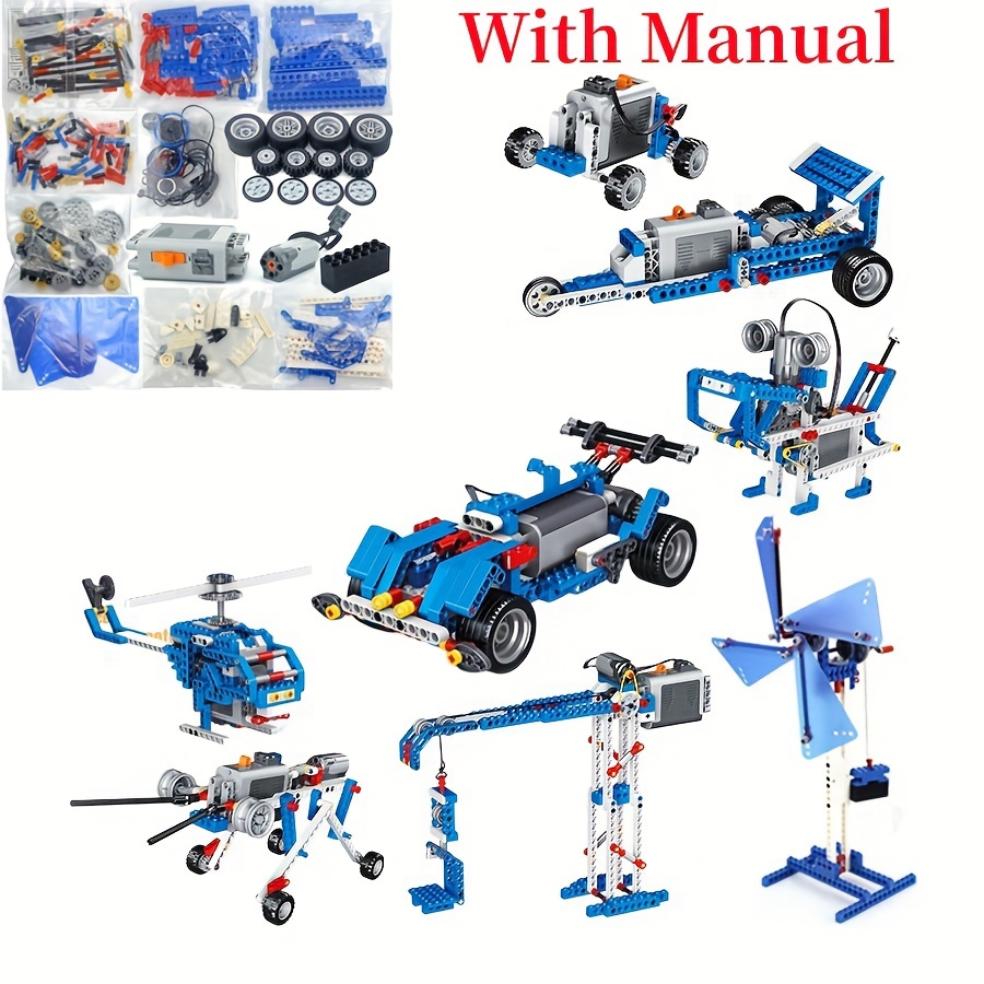 

9686 Technical Parts Multi Technology Programming Educational School Students Learning Building Blocks Power Function Set Birthday Gift