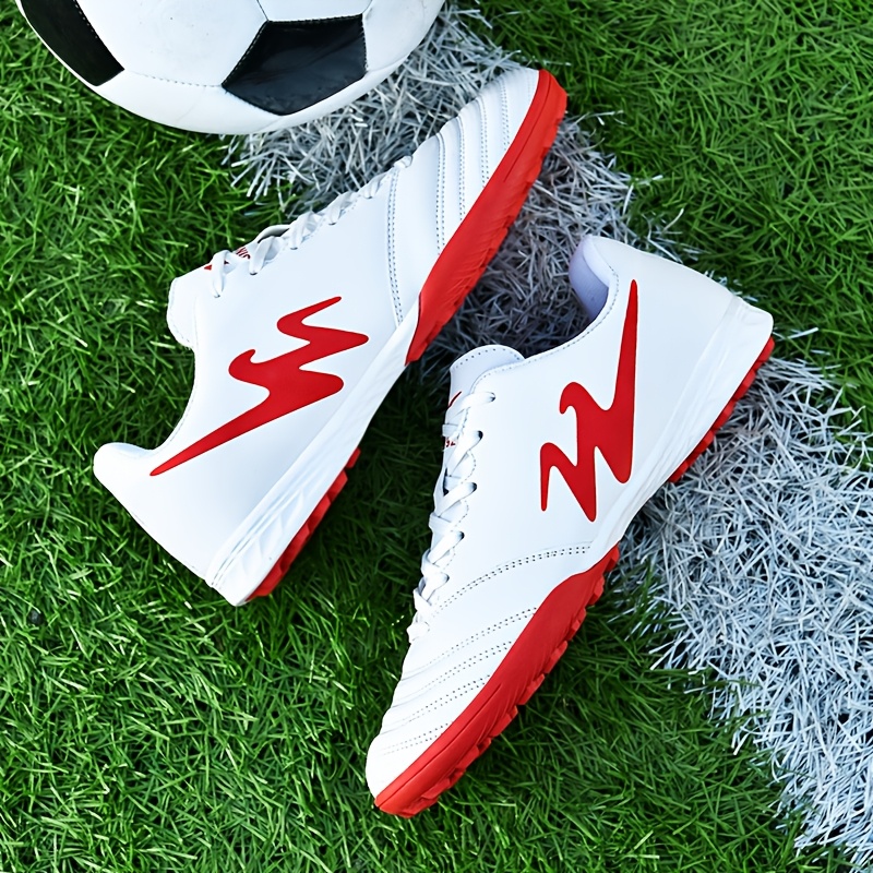 Men's Indoor/Outdoor Soccer Cleats with Transparent Turf Traction