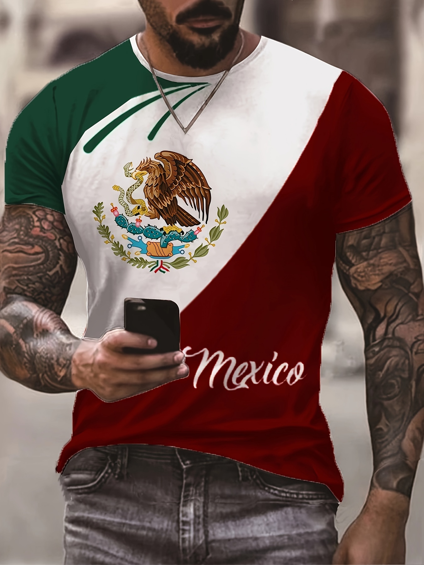 Camisa De Beisebol Masculina Do México Camisa De Beisebol De