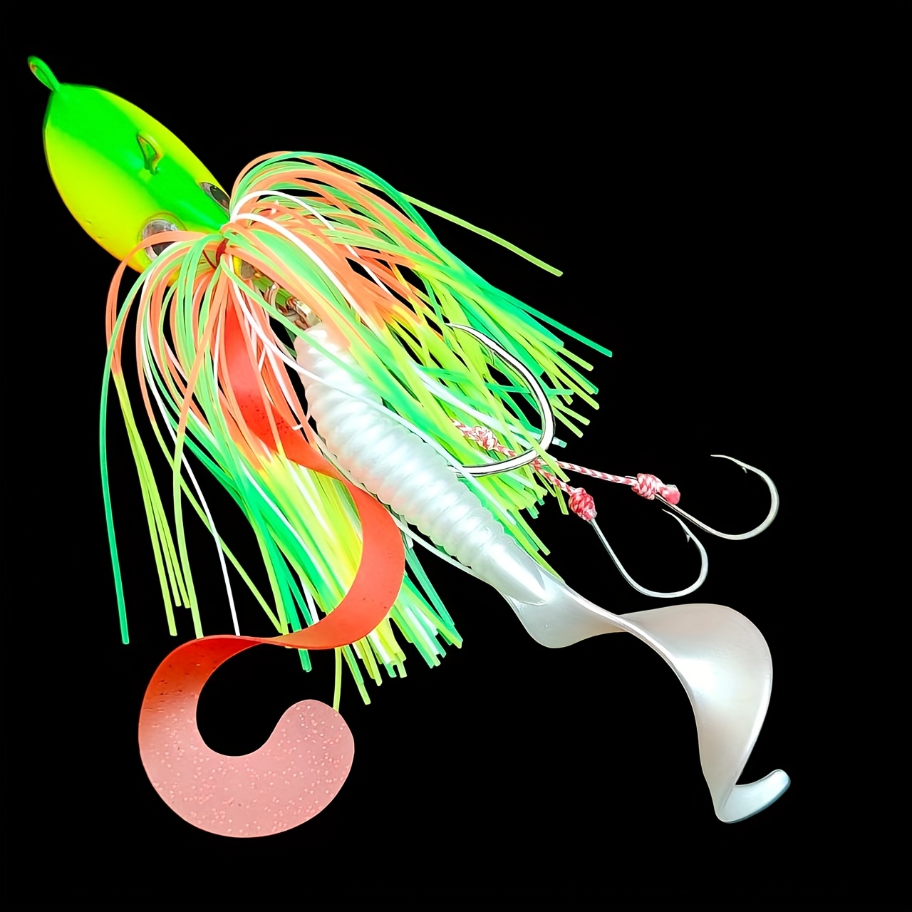 Image of Lure Fishing Big Lead With , Lead Head Hooks, Lure Baits With Curved Hooks, Anti-scratch Bottom Baits, 30g And 66g Slow Sinking Lures