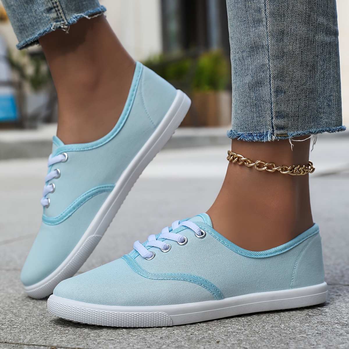 Teal shops canvas shoes