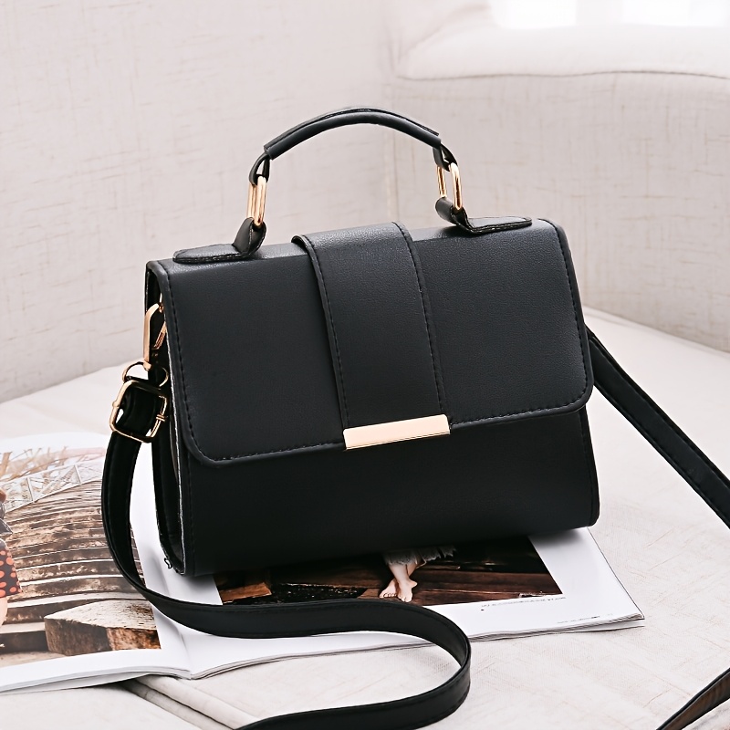 Women's Fashion Mini Crossbody Bag, Casual Versatile Handbag And Shoulder Bag, Removable Shoulder Strap Square Bag
