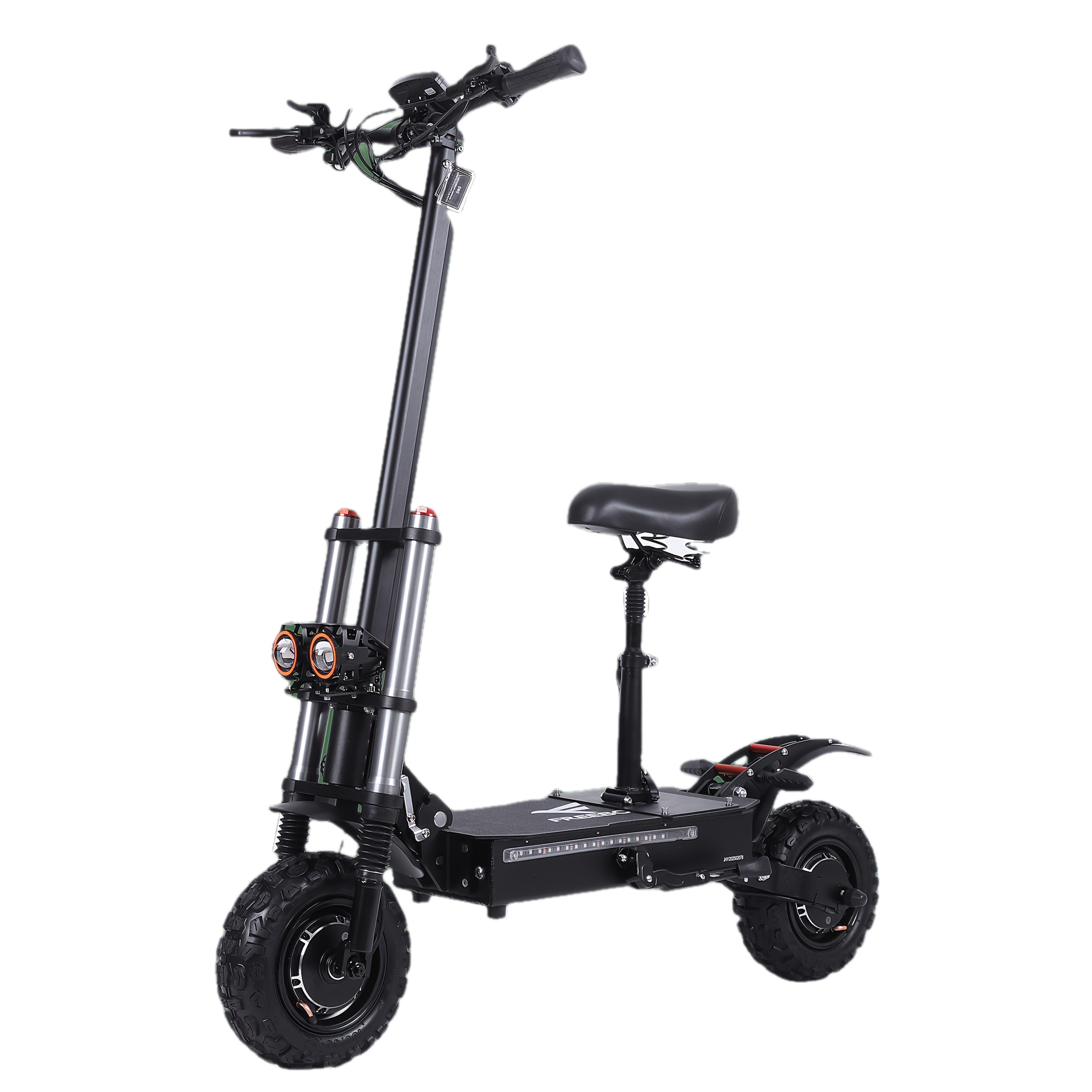 high powered electric scooter with seat   of 19 mph 700w motor supports dual charger charging ultra long 60 mile range 60v38ah lithium battery 11 inch off road tires adult electric scooter Product details 5