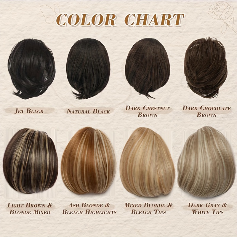 short ponytail extension clip on pony tails hair extensions for women girls synthetic highlight soft fully natural straight bun hair piece   ponytails hepburn hairpiece long fluffy   elegant daily halloween use details 3