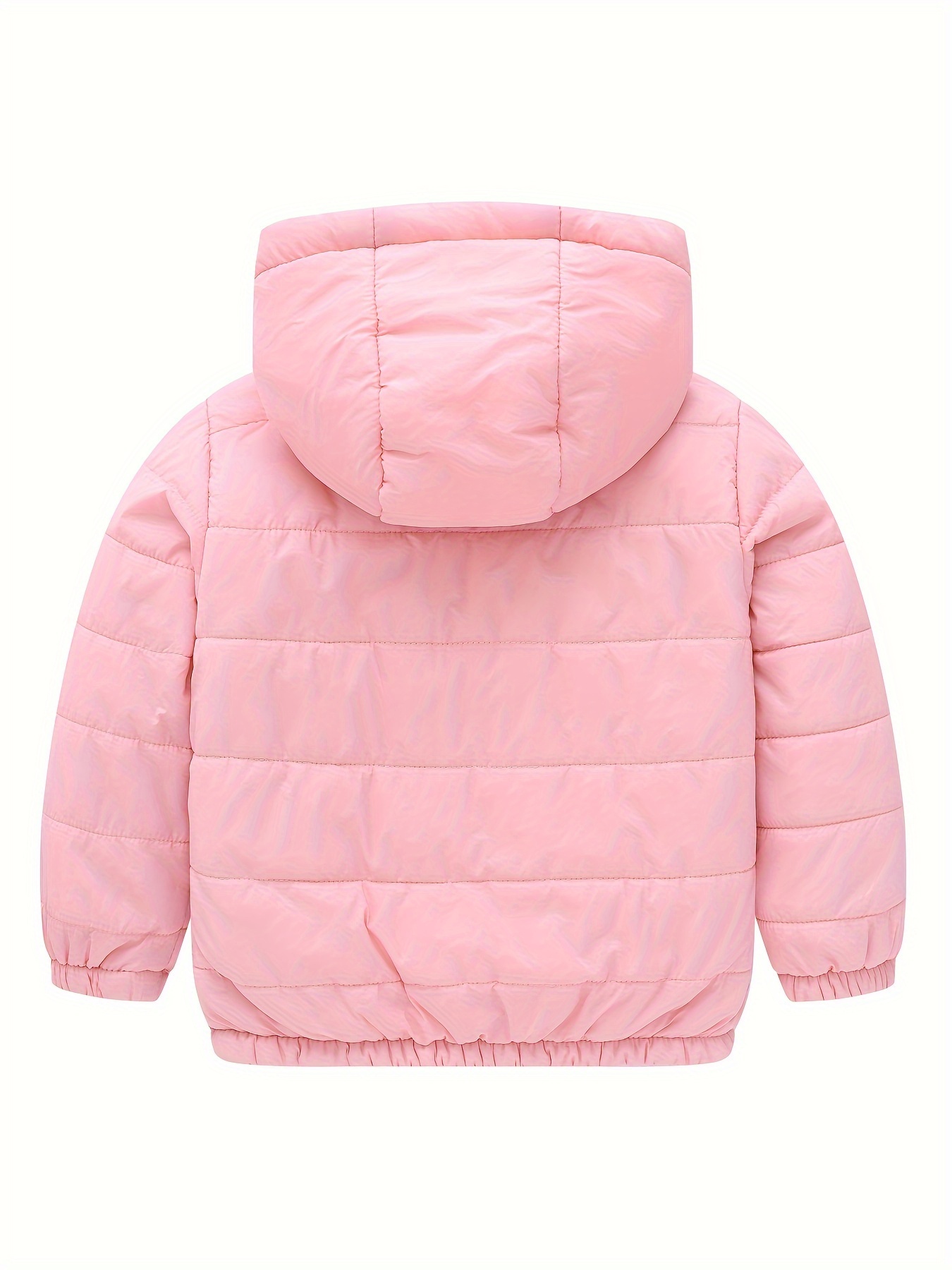 JOMAKE Girls' Lightweight Hooded Jacket, Soft Winter Outerwear