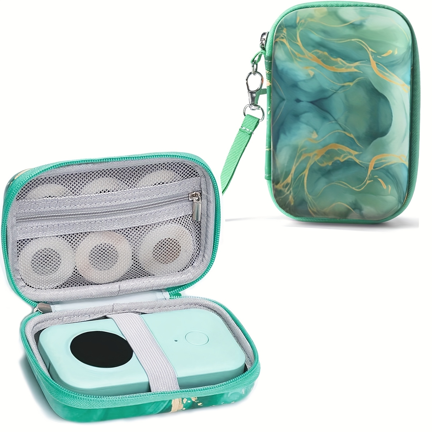 Phomemo D30/d35 Label Printer Case - Portable Storage Bag For Nelko P21, Niimbot D11, Jadens D110 & Supvan E10 - Fits Mini Wireless Sticker Machines (box ) - Durable & Lightweight Design