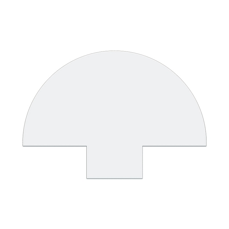 TEMU 1pc Handbag Making Sewing Template Shopping Basket Quilting Template - Multifunctional Transparent Pet Sewing Tool, Suitable For , Quilting,