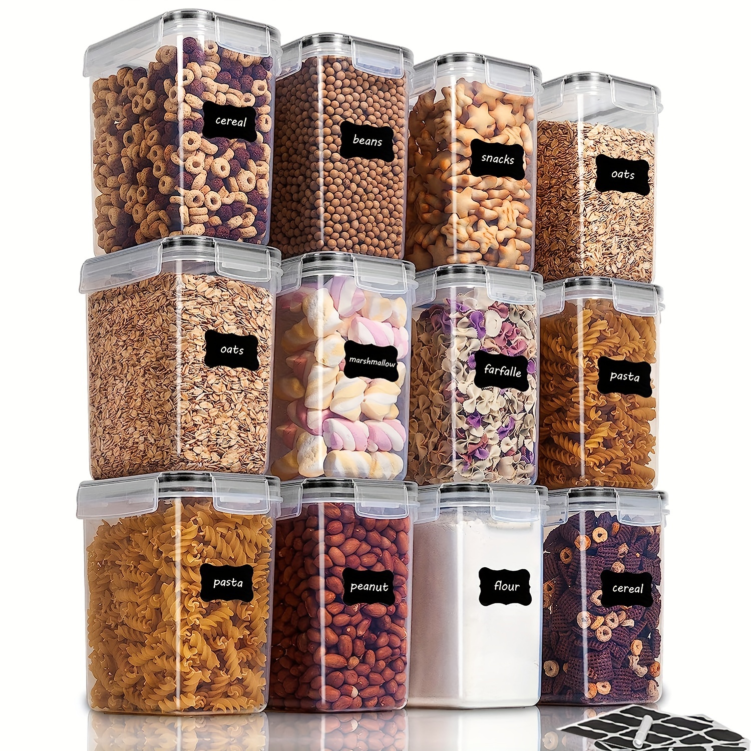 Cereal Storage Container Set Cereal Flour Sugar Baking - Temu