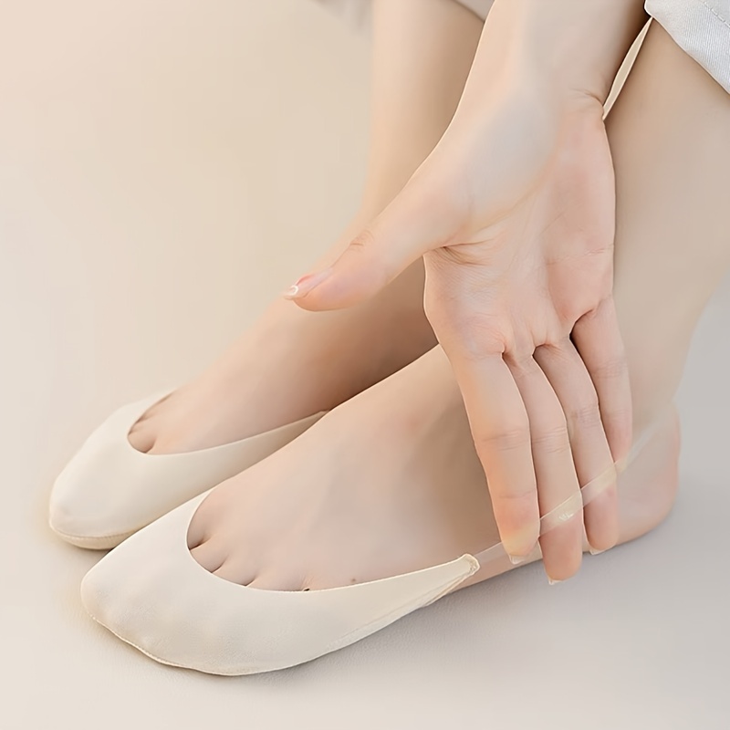 Tacones Calcetas Para Zapatillas Calcetines Antideslizantes