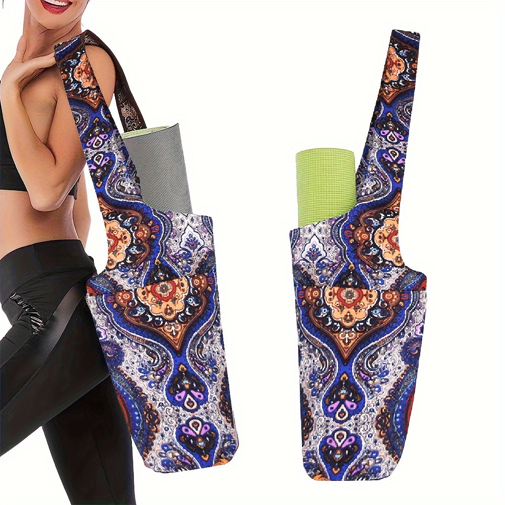 Large Yoga Mat Bag With Pockets Fits Yoga Mat, Yoga Block, and Gym