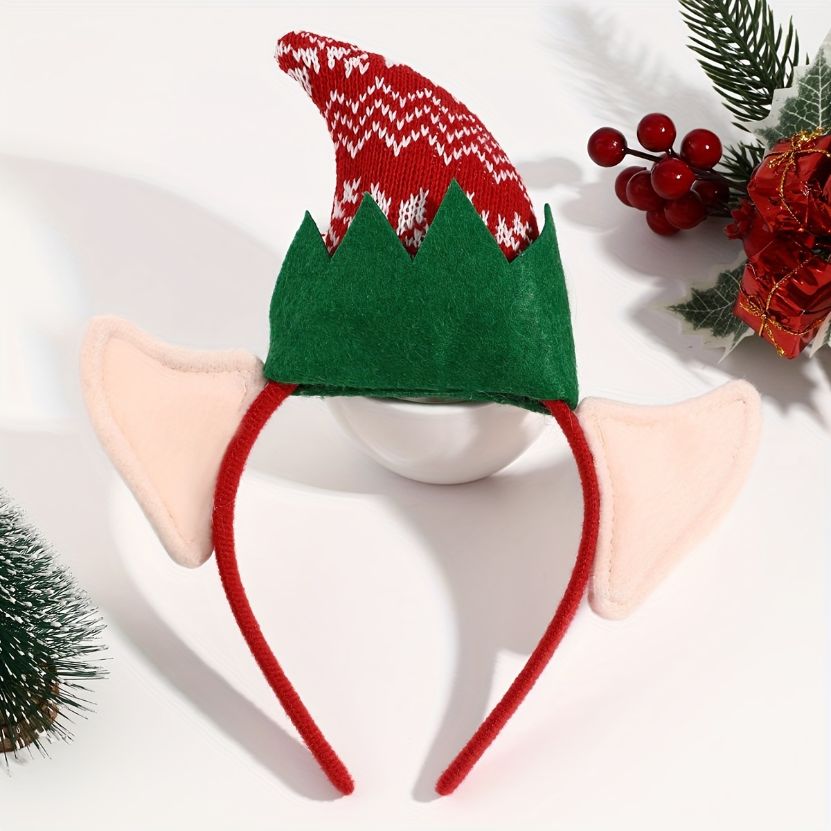 

Elf , Christmas Women's , Polyester, Hat, , For Ladies