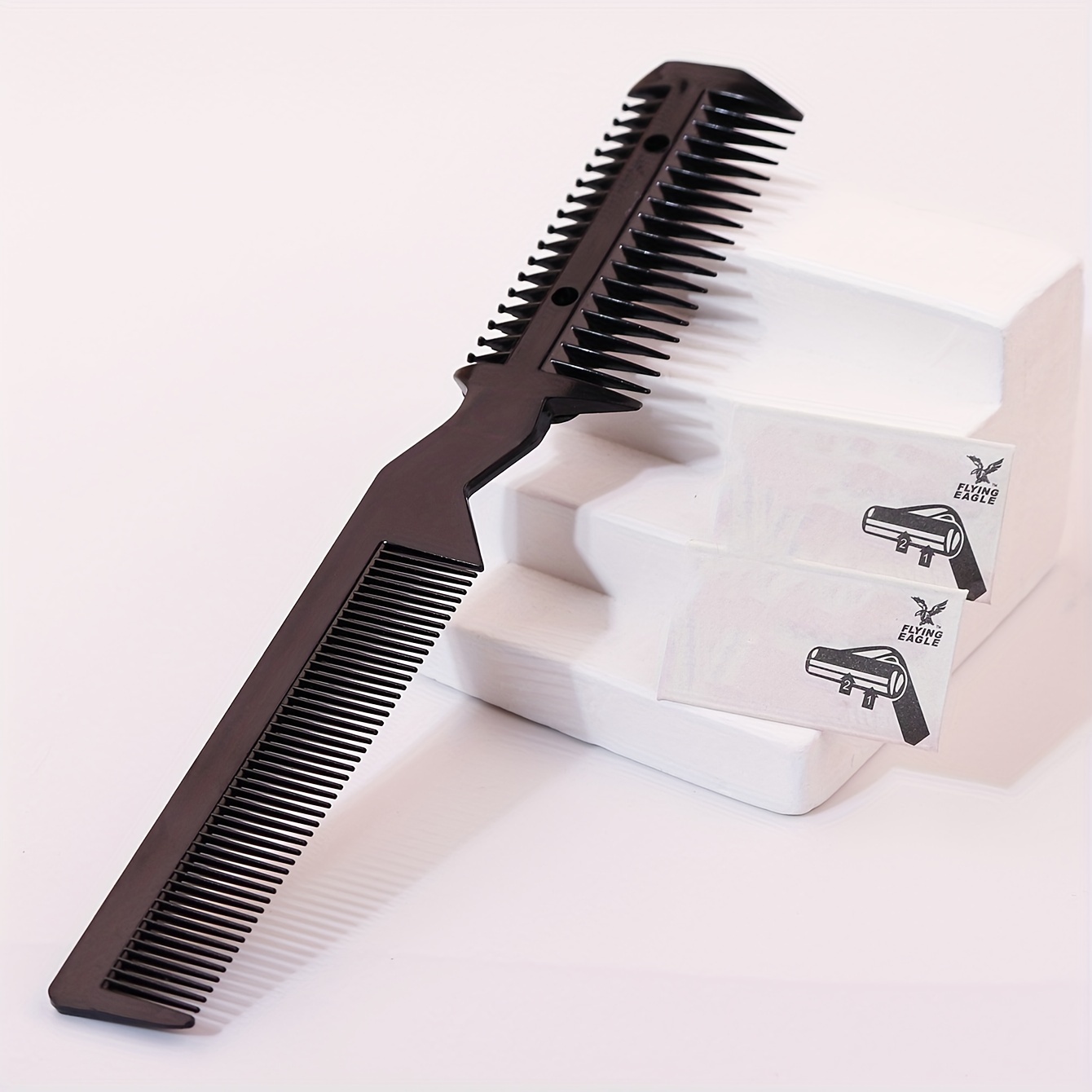 Hair Cutter Comb Shaper Double Edge Hair Razor Split Ends - Temu