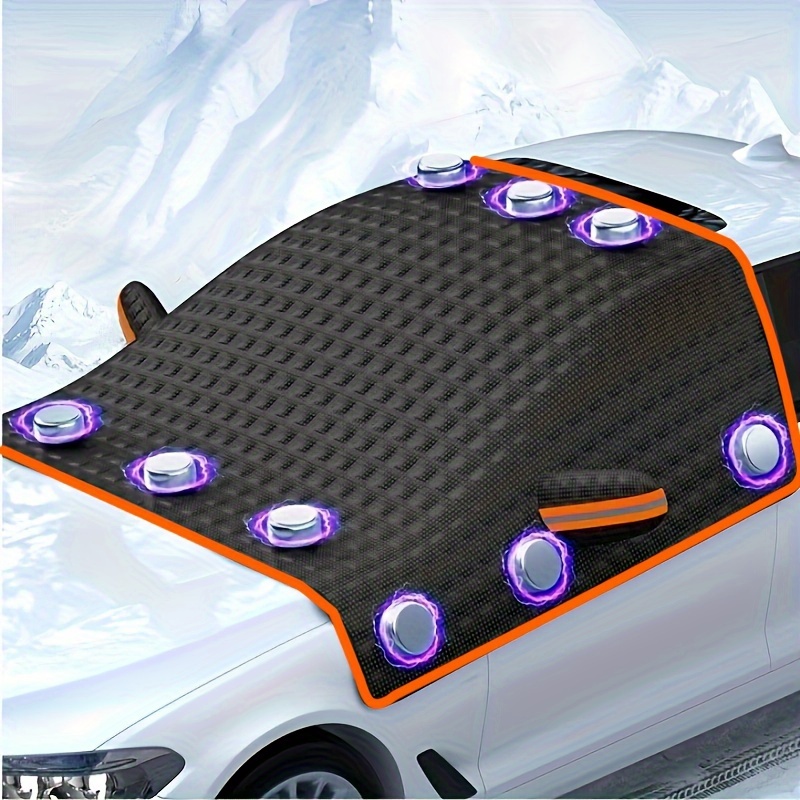 

Universal Magnetic Windshield , Polyester Fiber, Frost Guard Half Car Shade Protector, With Features For Models