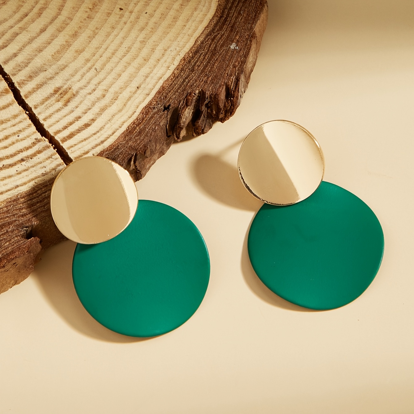 Versatile Geometric Round Earrings for Daily Wear