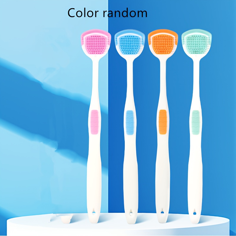 1pc Tongue Cleaner Scraper - Unscented Oral Hygiene Tool For And Improved Taste
