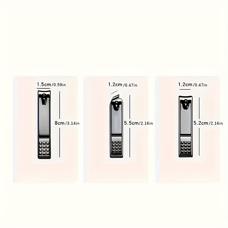 Nail Care Tools Set with 3 Customizable Sizes