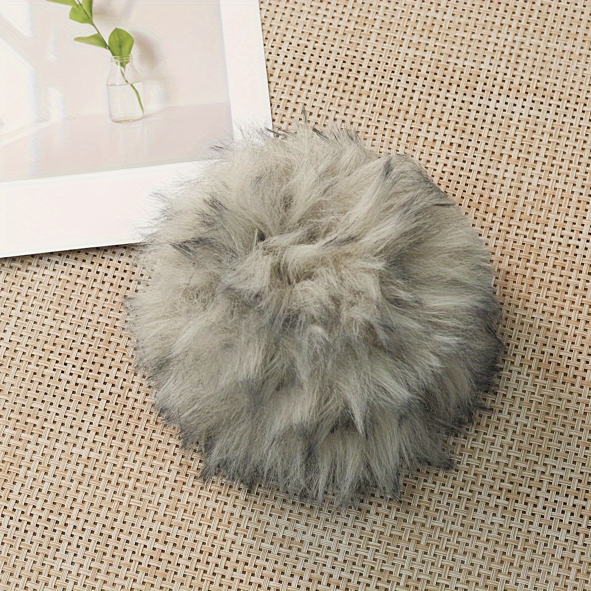 E-shop 1 Stück 50G 55Mm Langhaar-Garnball - Handgefertigtes Rohmaterial - Fuchshaar - Polyesterfaser (PET) - Buntes und Verlaufsvlies
