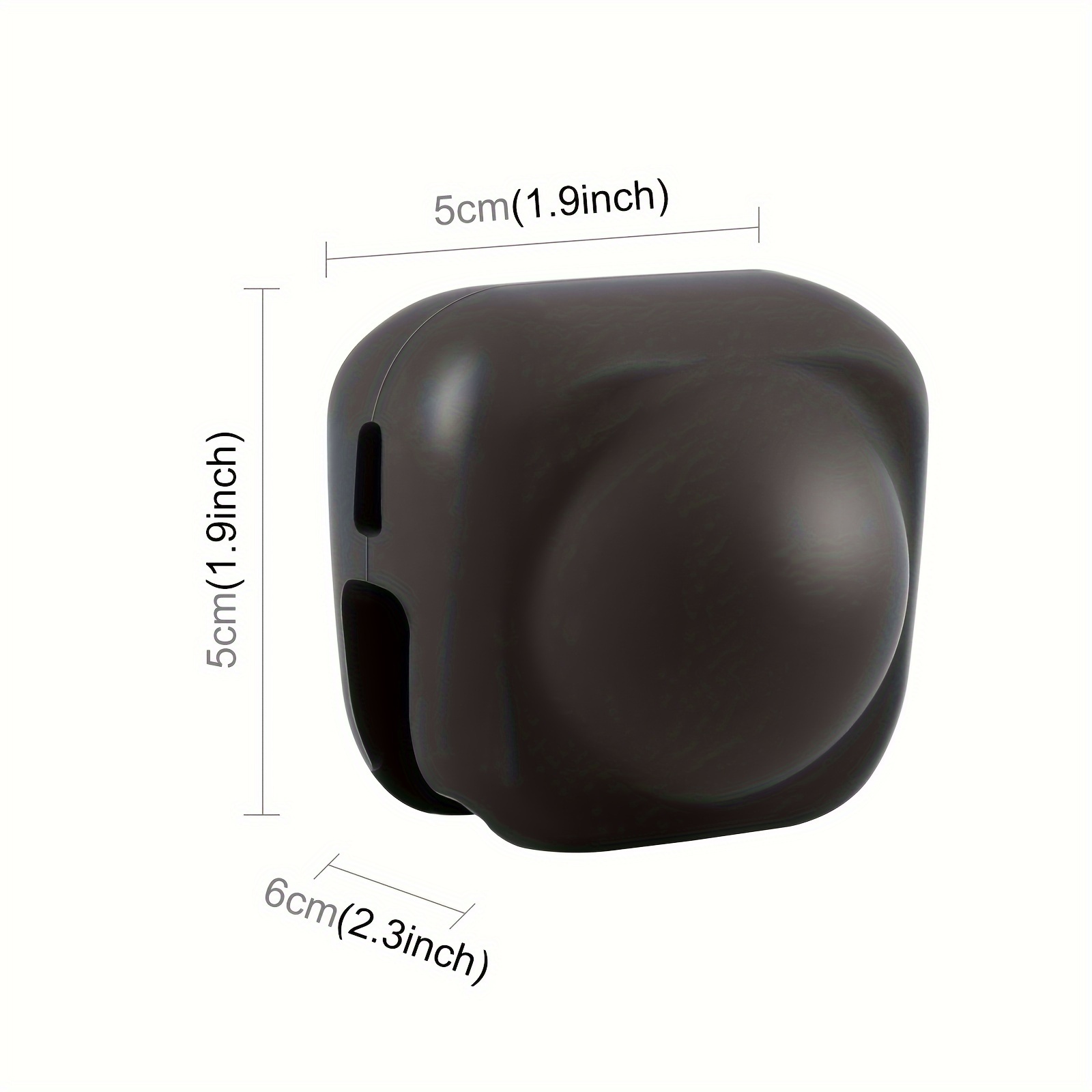 TEMU For X4/x4 Air/x5 Puluz Silicone Protective Lens Cover (black)