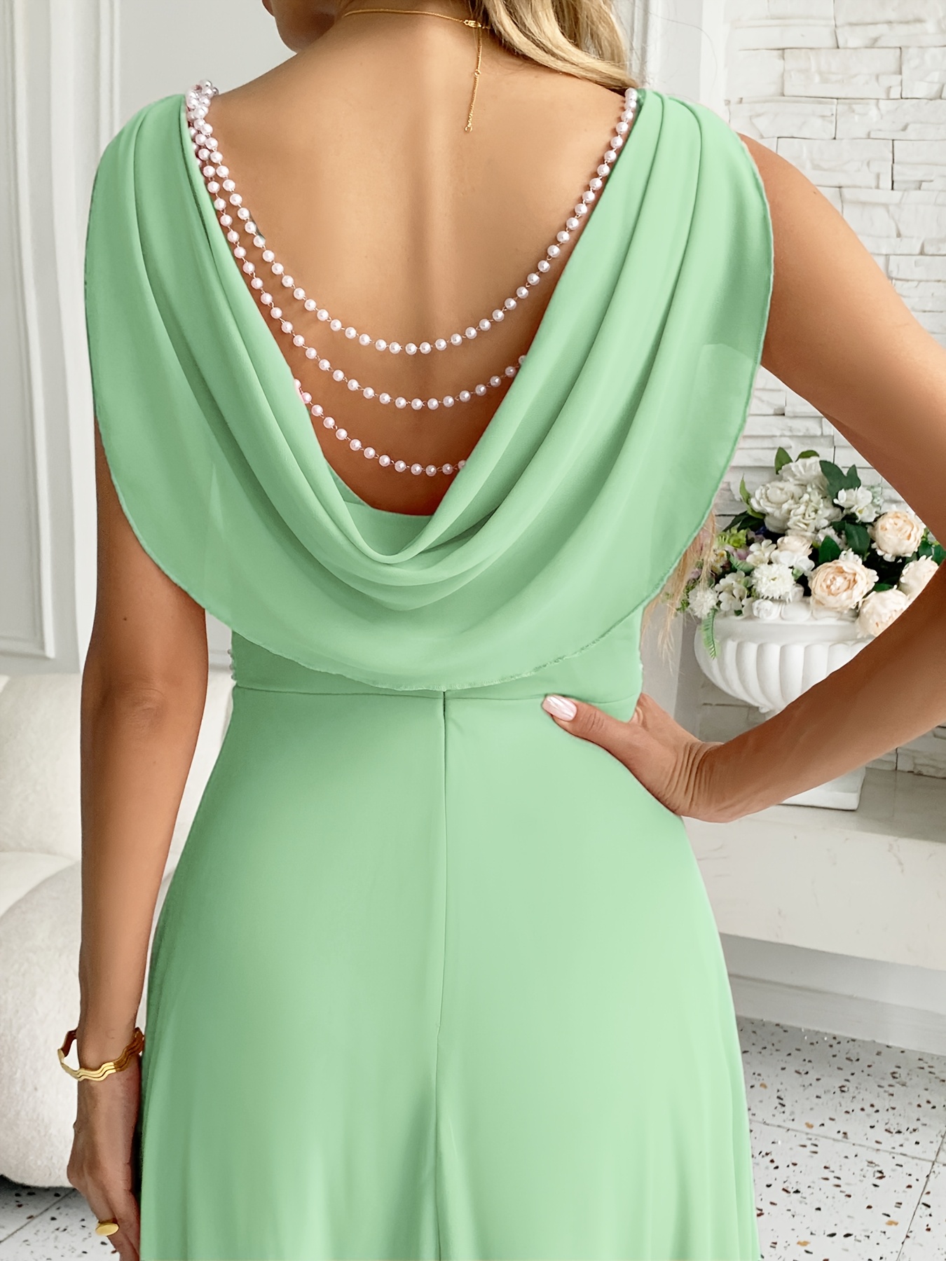 sachin and babi light blue dress Modern Chiffon Bridesmaids Dresses for 2023 main image 1