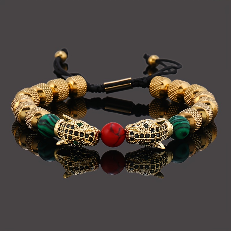 Brazalete Emperor Jaguar · Lujo Masculino