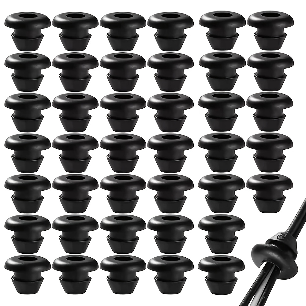 TEMU 50 stuks rubberen oogjes voor bedrading, auto, boot, kabel