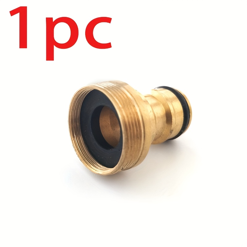 1pc Durable Quick Connect Garden Water Pipe Adapter - Leak Proof Faucet Adapter, Easy Watering