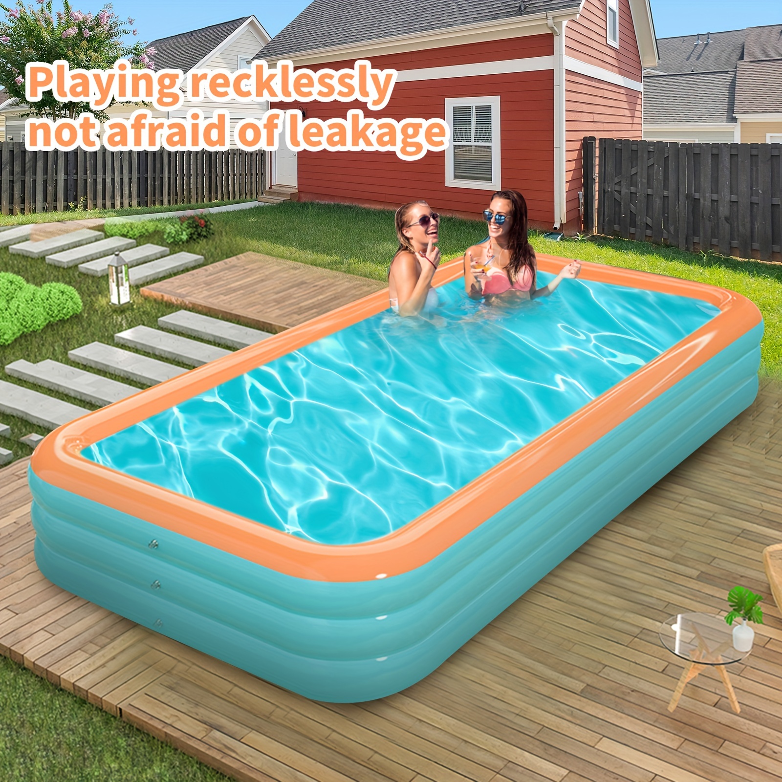 Swimming Pool Float Play Day Inflatable Pool Walmart Deluxe