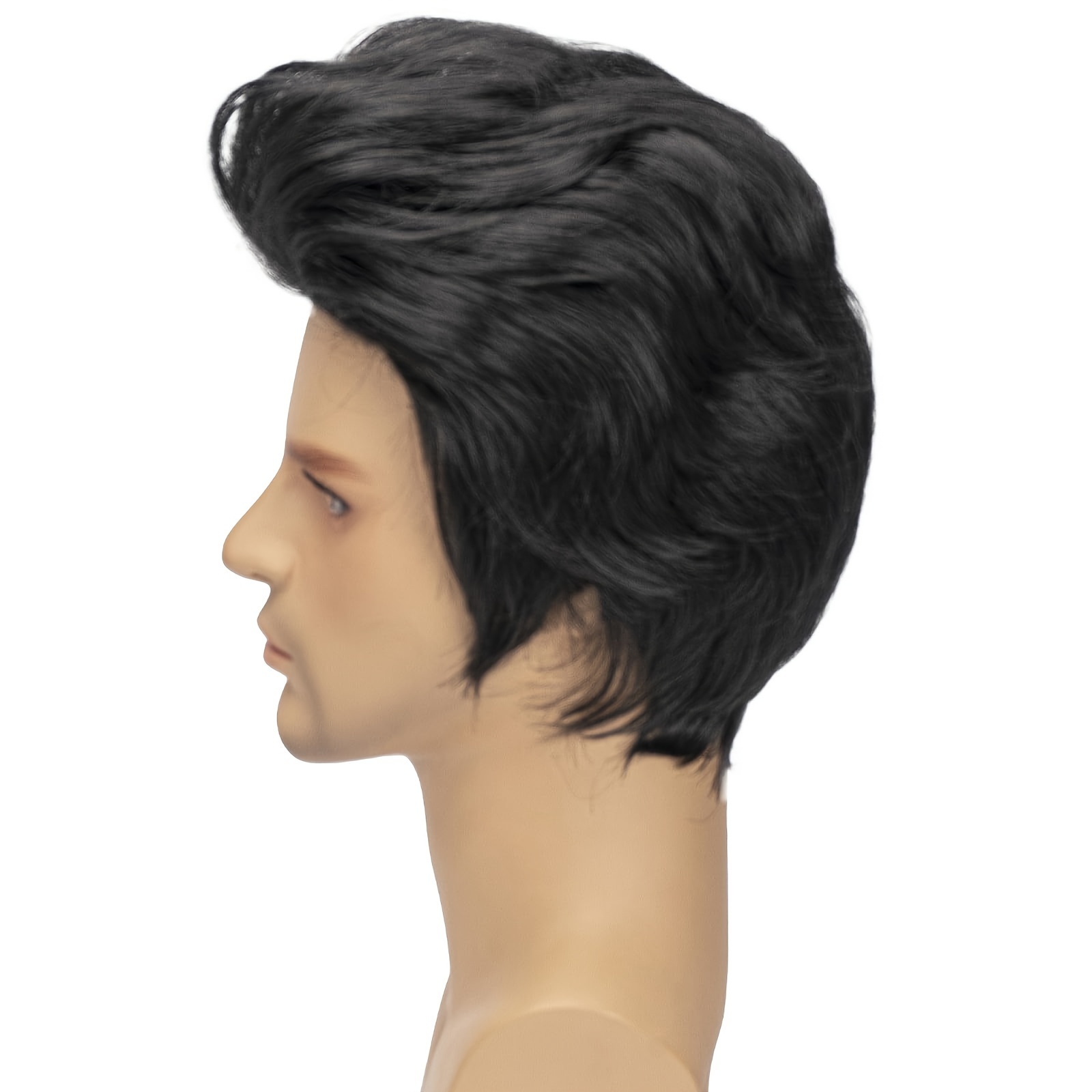 men short wig cosplay halloween 50s 60s Temu