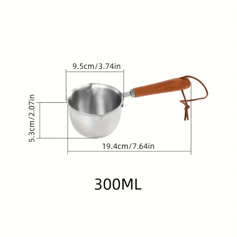 Image of A Candle Making Mold, Handmade Wooden Handle Spoon - Jewelry Making, Candle Crafts, Wax Melting Furnace - Durable And Easy To Clean, Universal For , Easy Metal End, Sturdy And Wear-resistant