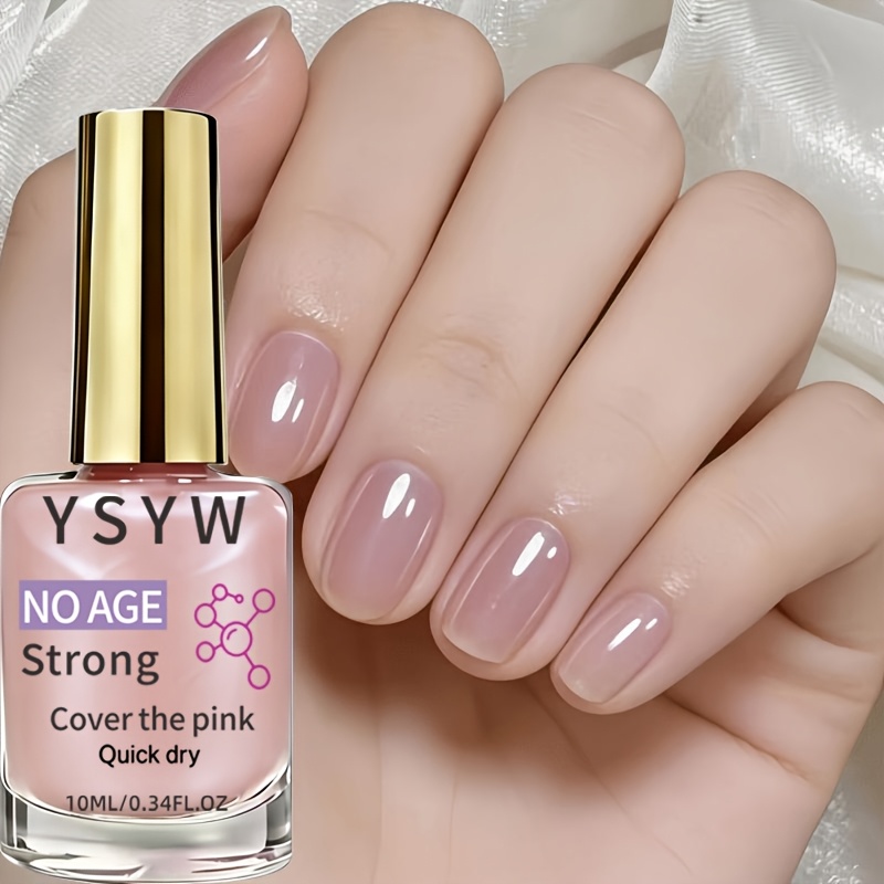 nude pink nail hardener easy to apply natural drying moonlight pink enhancer summer style nude series nail oil quick drying natural reflective texture effect long lasting formula enhances nail strength making nails stronger smoother