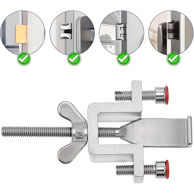 

Metal -controlled Rotating Locks For - Portable Upgraded Stoppers For , , And Apartment - Bedrooms