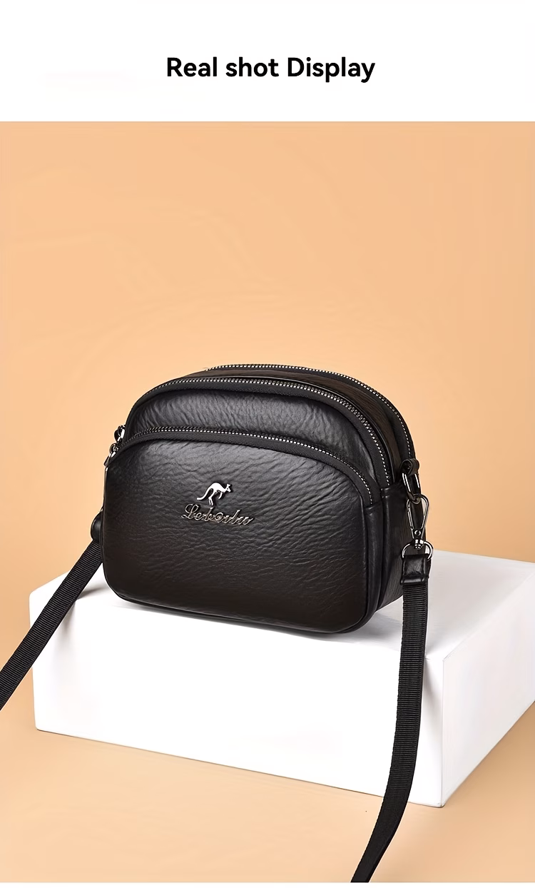 womens new large capacity multi pocket phone bag shoulder bag womens fashion versatile travel lightweight small backpack commuting casual womens bag shoulder bag women adjustable shoulder strap versatile fashion body ba Product details 7