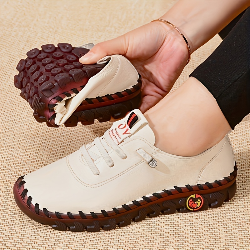 photo de l'article   chaussures décontractées pour   avec semelle souple printemps et automne, chaussures confortables et respirantes pour femmes, chaussures pour femmes