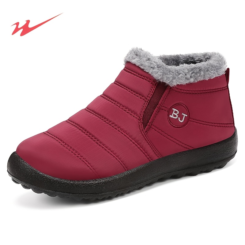 Shoes Winter New Lovers Snow Boots and Velvet Padded Boots