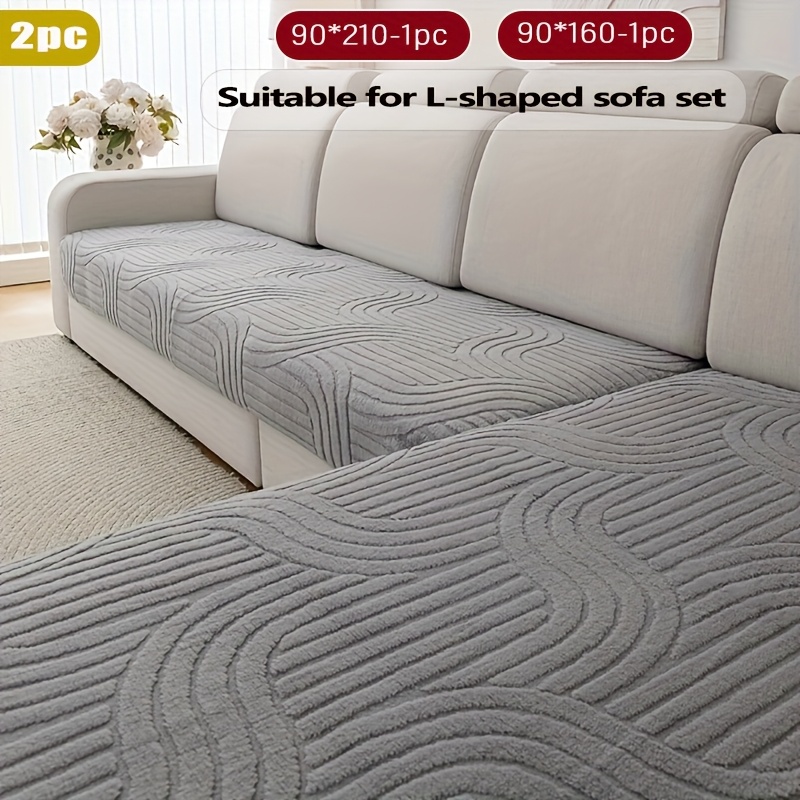 E-shop 2er-Set/Diebe Plüsch Sofa Geschirr Anti-Rutsch Hunde Sofa Set Haustier Sofa Kissen Decke Hunde Bettbezug Matratze Sofa Set Wohnzimmer Ganzjahres