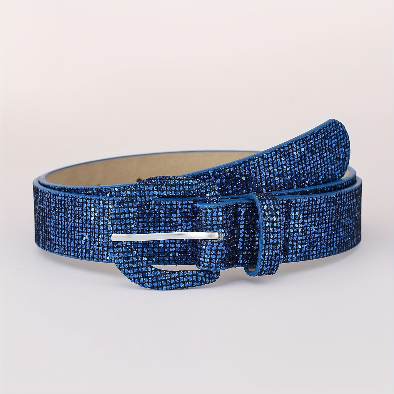 Fashionable Sequined Women's Belt Y2k Style, New Model For 2026
