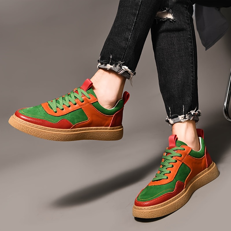Zapatillas de skate casuales para hombre de la marca FCSHOU, zapatillas de skate transpirables, a la moda y de tendencia