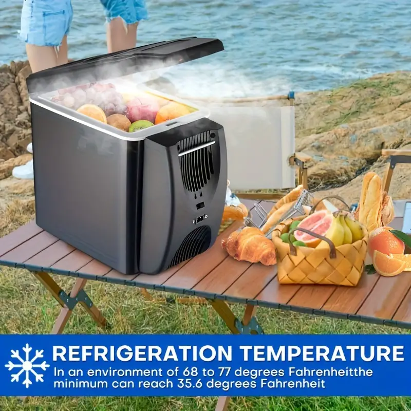 Réfrigérateur Voiture 6l Mini Congélateur Portable Glacière - Temu France