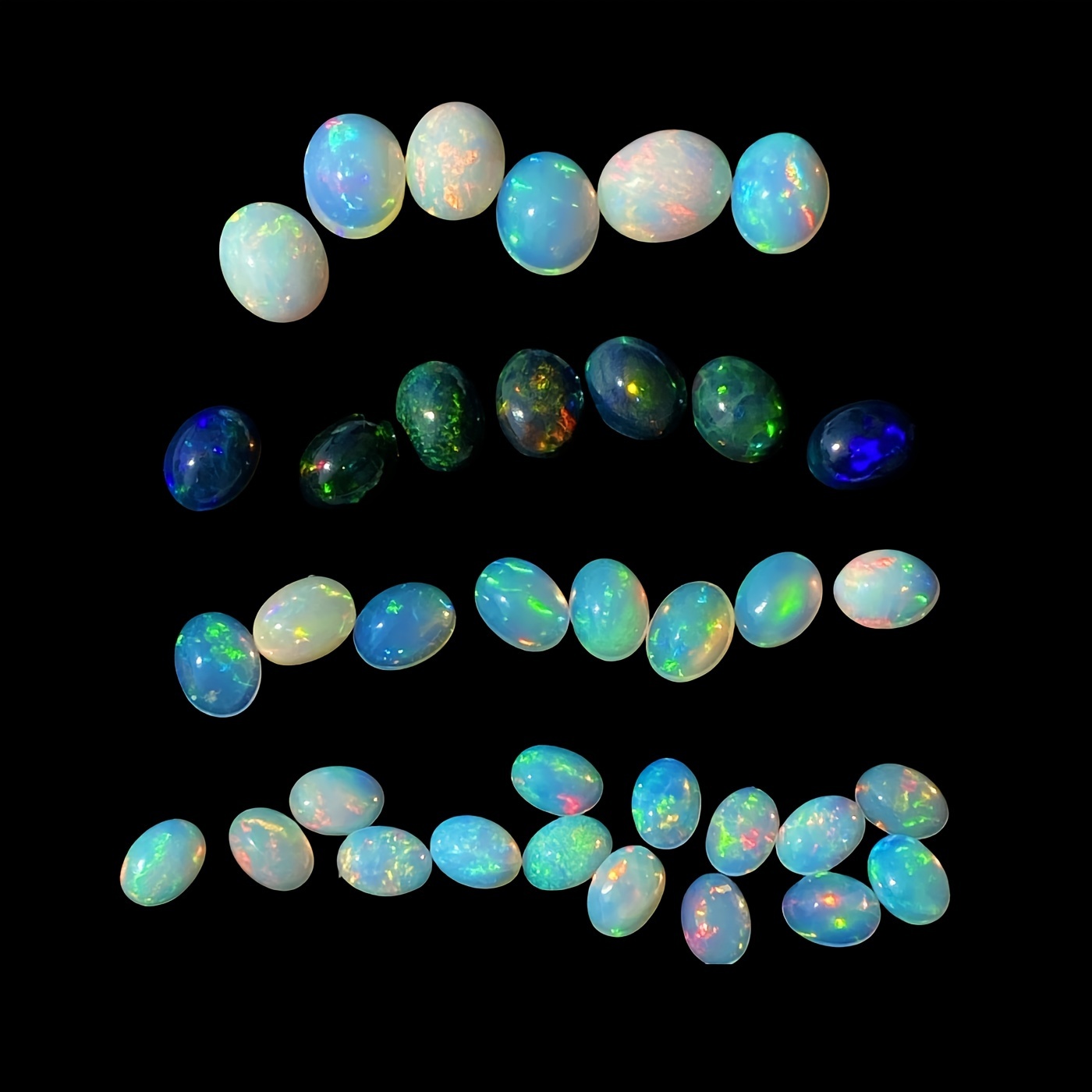 Starling shops Opal Gemstone in Different Shapes & Size Loose Gemstone by Weight Jewelry Making Gemstone Wholesale Price 5.76/Gram Lot-2