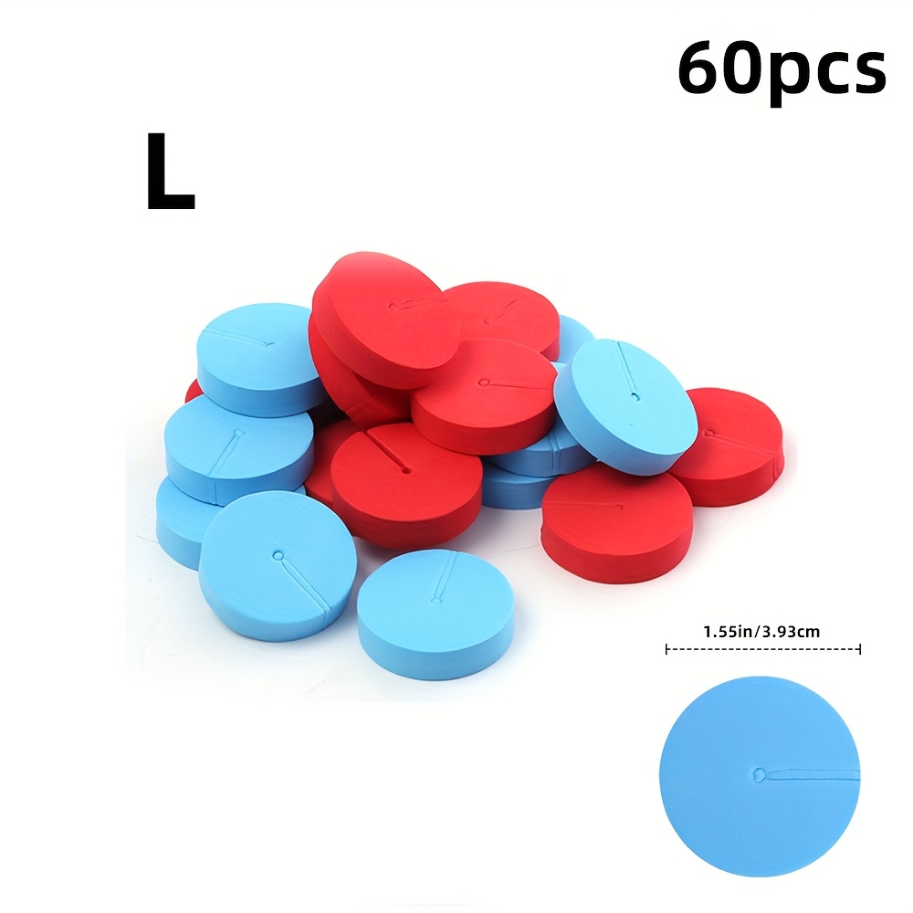 60 Fishing Hook Covers Most Sizes, -free, Made Of Eva Material To Protect Your Sharp Hooks For Long- Use