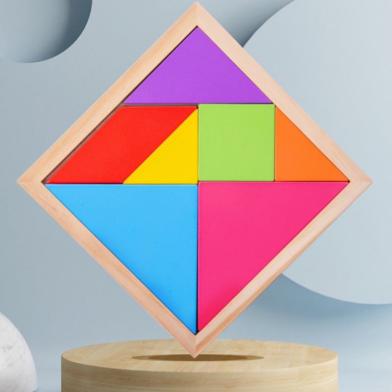 Tangram 3D Con 88 Desafíos Y 4 Niveles De Dificultad – Rompecabezas Lógico De Formas Coloridas, Juguete Educativo STEM Para Todas Las Edades