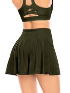pleated tennis skirts high waisted athletic golf skorts with pockets shorts running workout clothes womens clothing koningsdag kings day