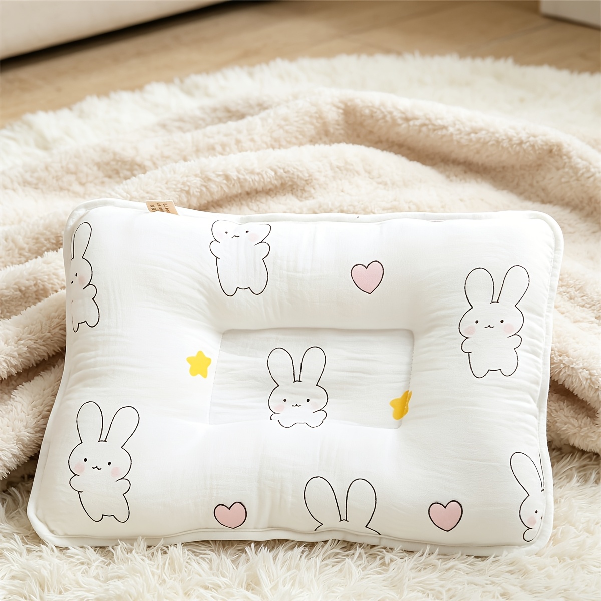 Comfortable Cartoon Design Sleeping Pad For Puppies, Warm Deep Sleep Accessory, Solid Pattern