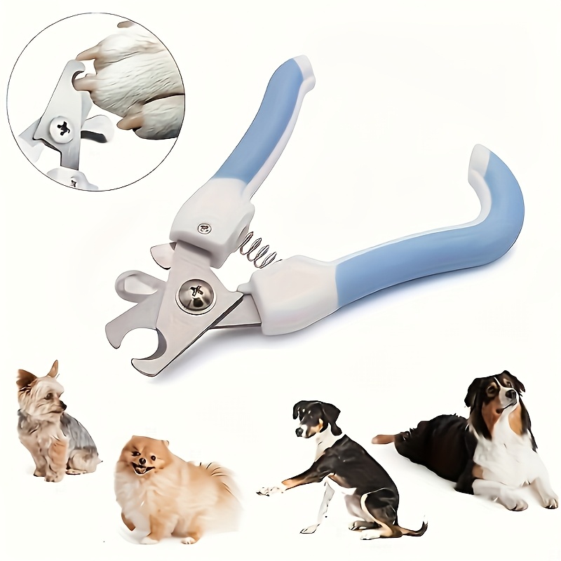 

1pc Professional Pet Nail Clippers For Small To Medium Dogs - Stainless Claw Trimmer With Non-slip Handle, Sharp & - Grooming Tool, No Battery Needed