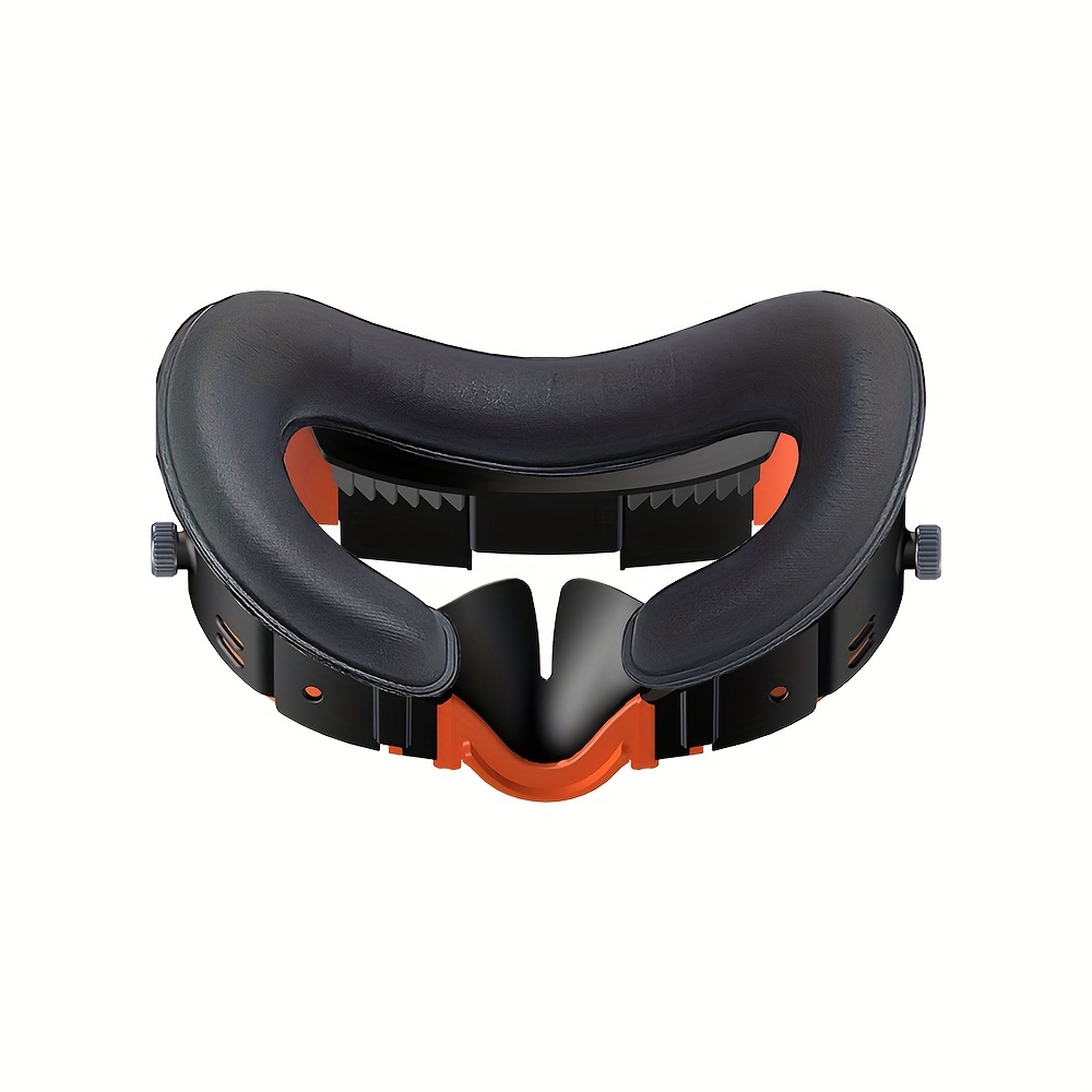 TEMU Comfortable Vr Facial Interface And Face Pad Cushion For For Quest 3, Adjustable Replacement Foam Bracket With Anti-leakage Pad For Quest 3 Vr