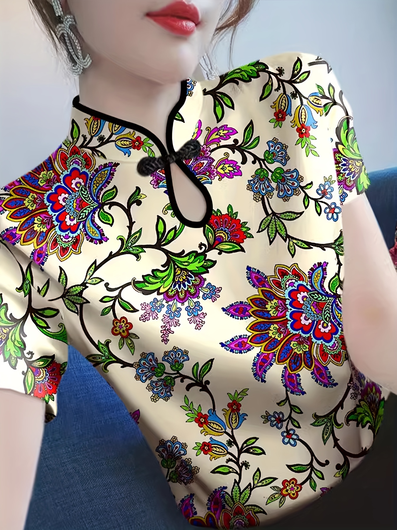 Chinese Blouse Temu United States